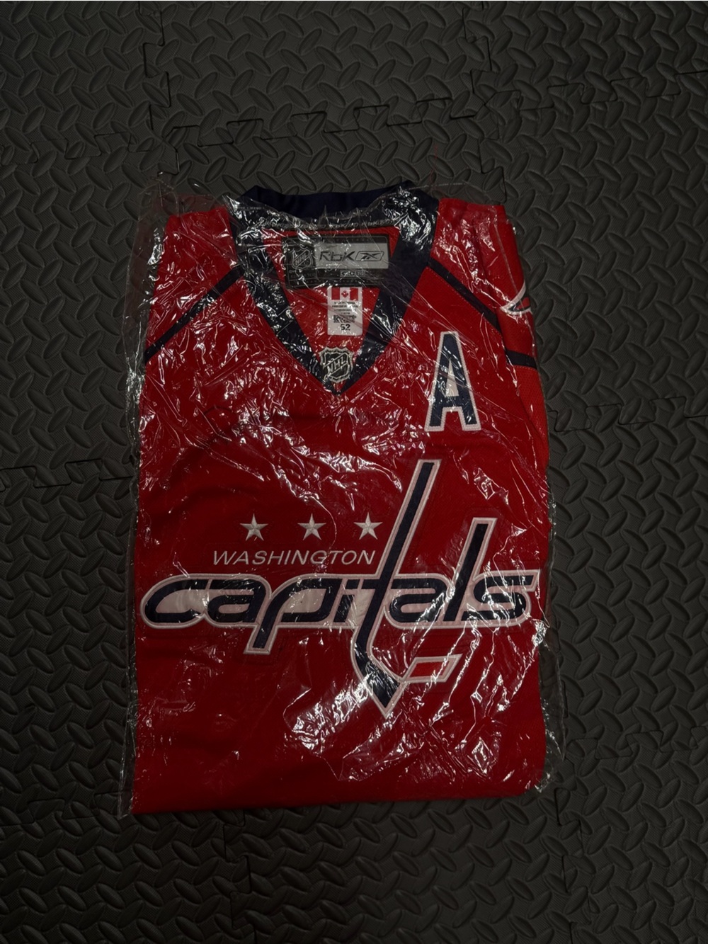 Official Alex Ovechkin CCM Washington Capitals Red Kids Hockey Jersey